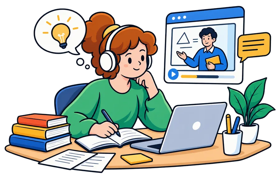 Mathematics learning illustration